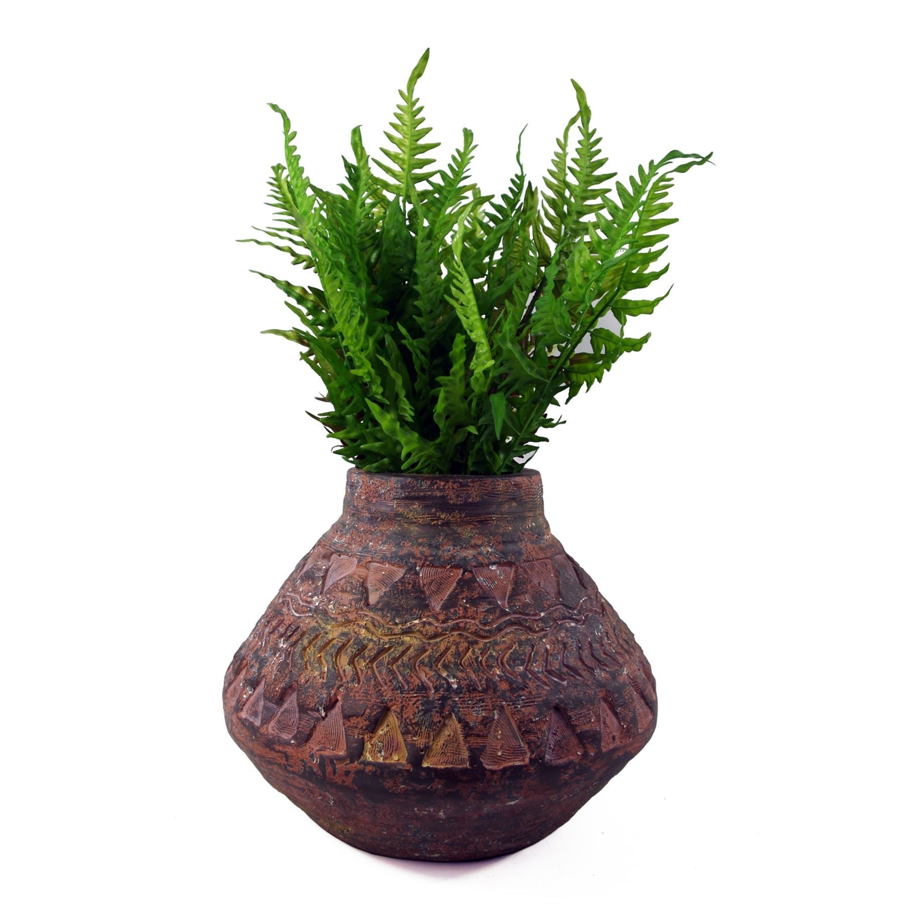 30cm x 40cm Aztec Rustic Large Planter-0