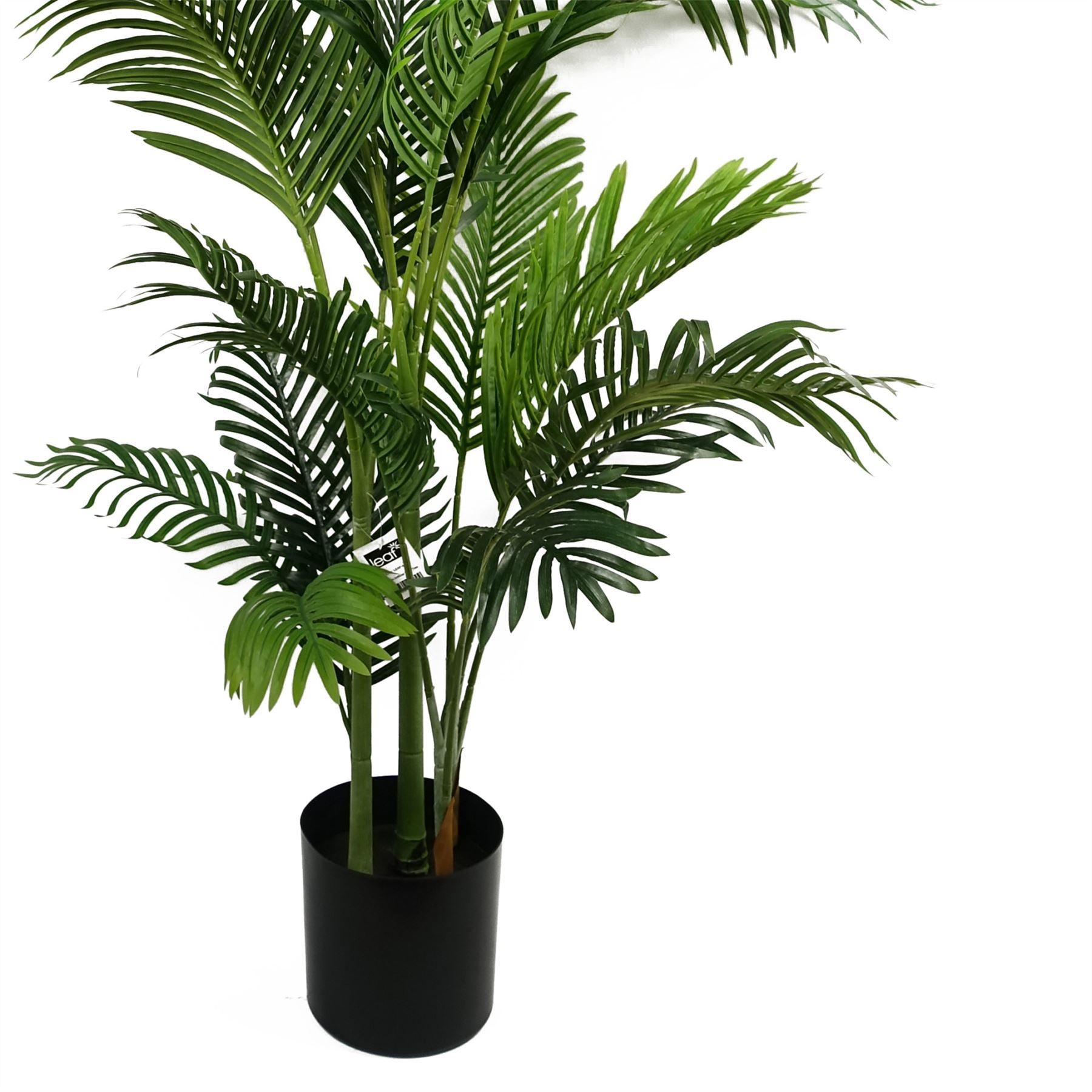 Artificial Palm Tree Extra Large - HUGE 180cm 6FT Copper Metal Planter-2