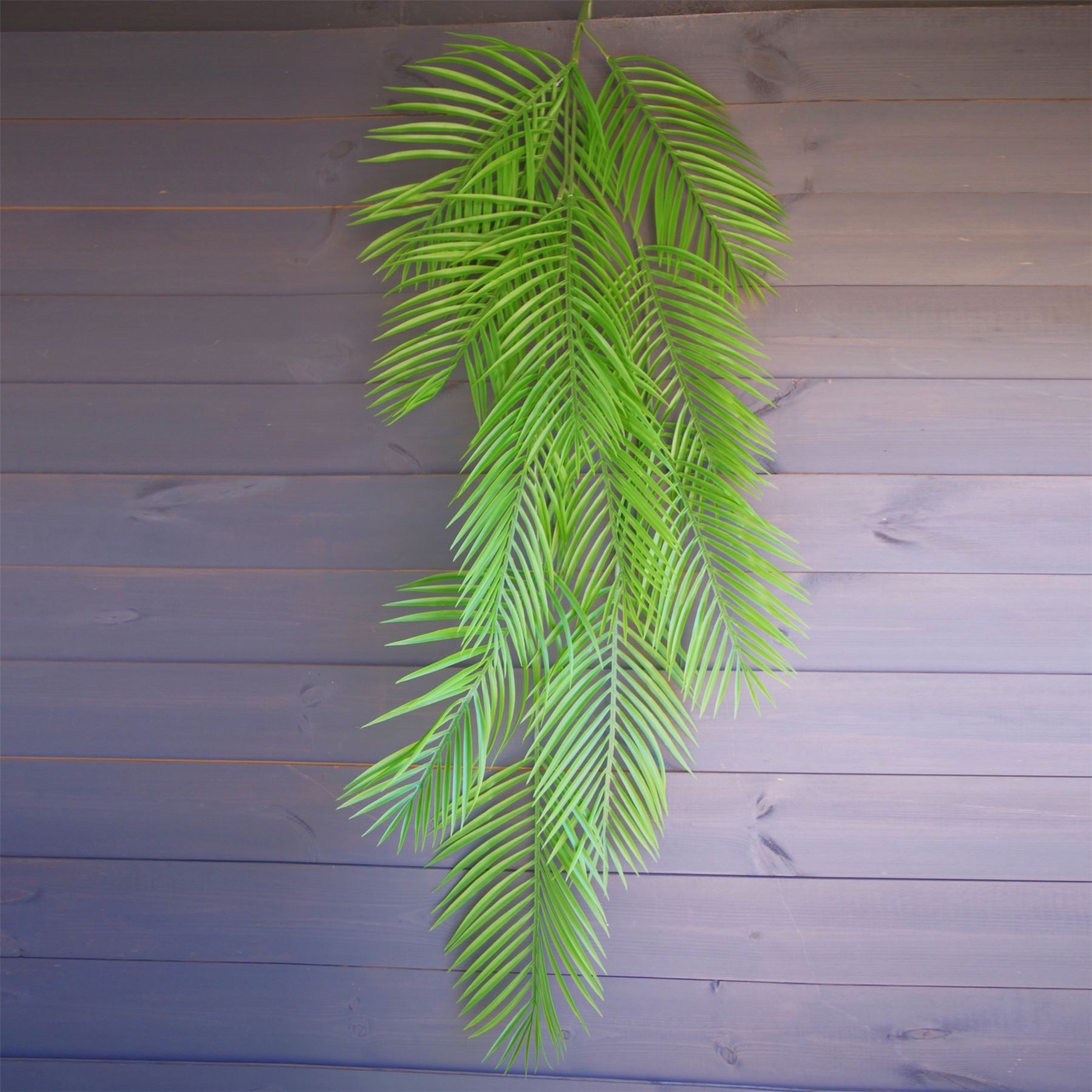 Artificial Large Hanging Palm Plant Bundle - Pack of 12-1