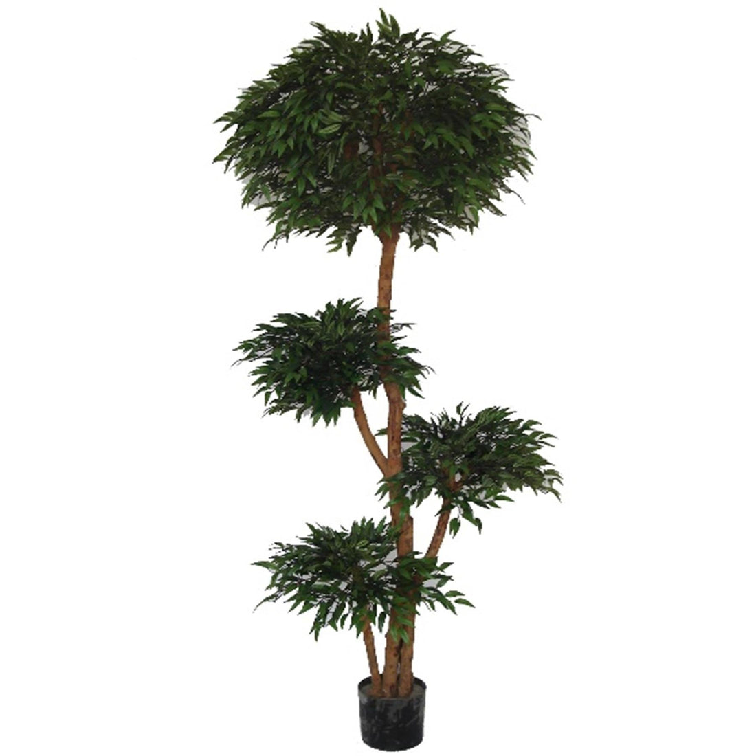 180cm Fire Retardant Ruscus Tree With 4173 Leaves-0