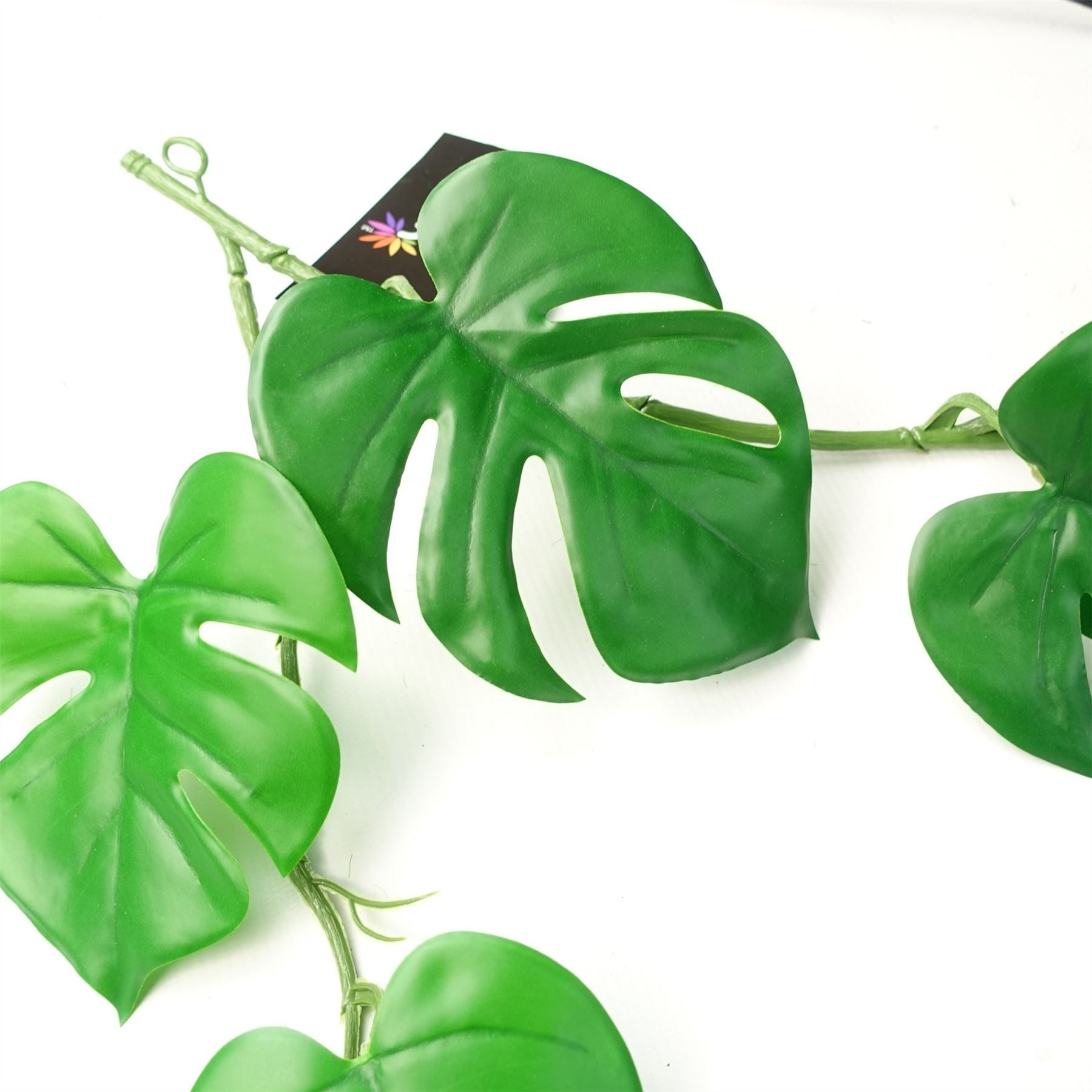 Artificial Hanging Plant Monstera Plant Pack x 6-1