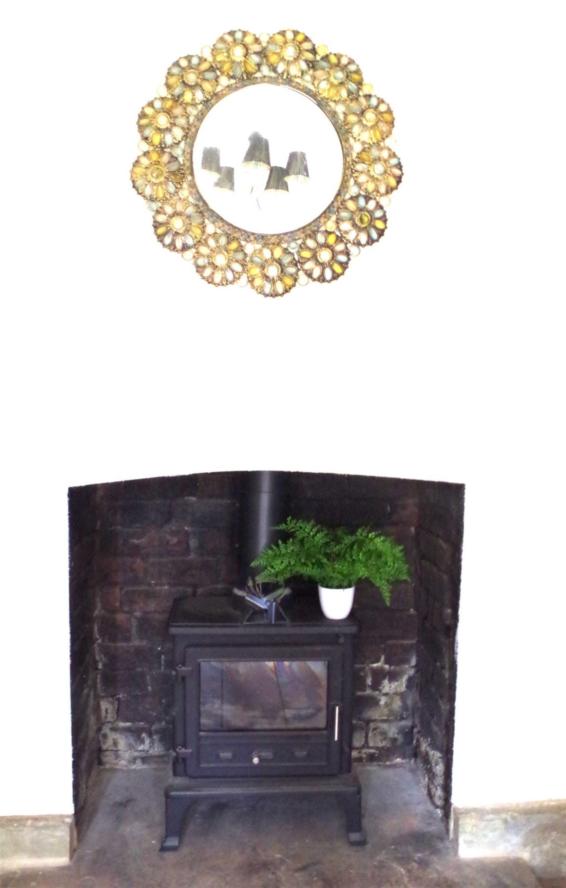 Artificial Fern Plant 30cm Forest Fern 30cm Display-3