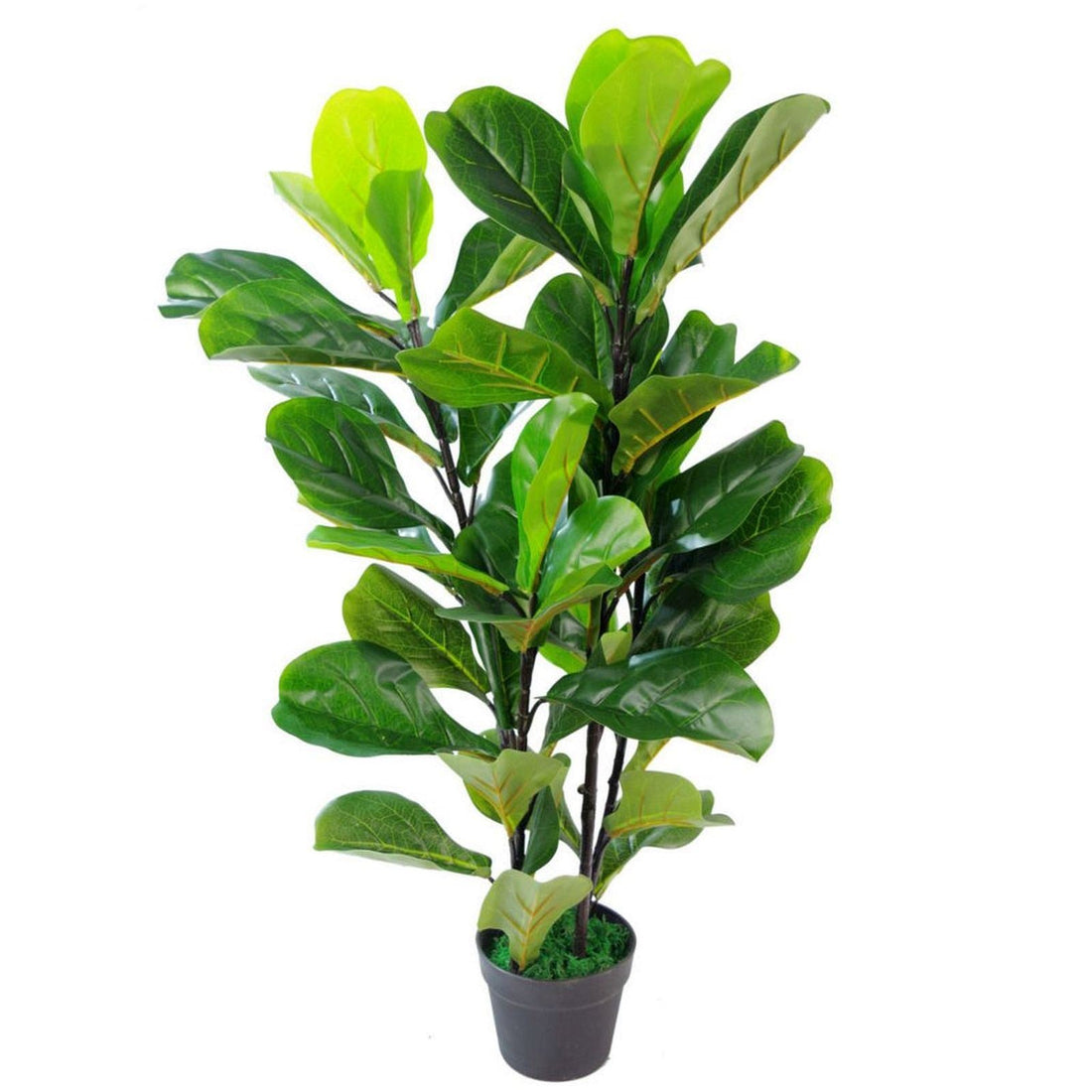 Artificial Plant Fiddle Fig Tree Green Plants 90cm-0