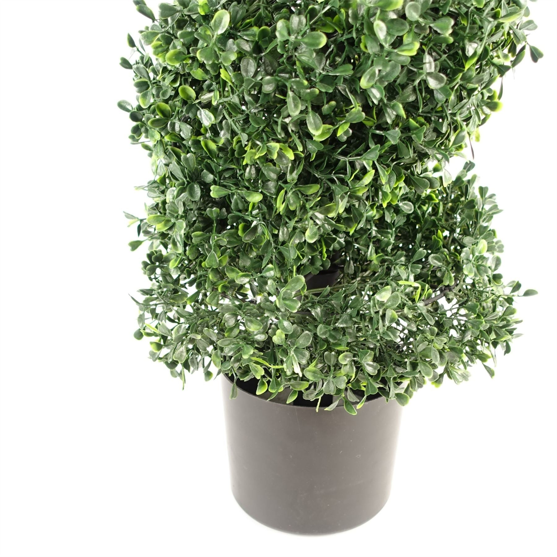 UV Resistant Boxwood Tree Spiral Topiary-2