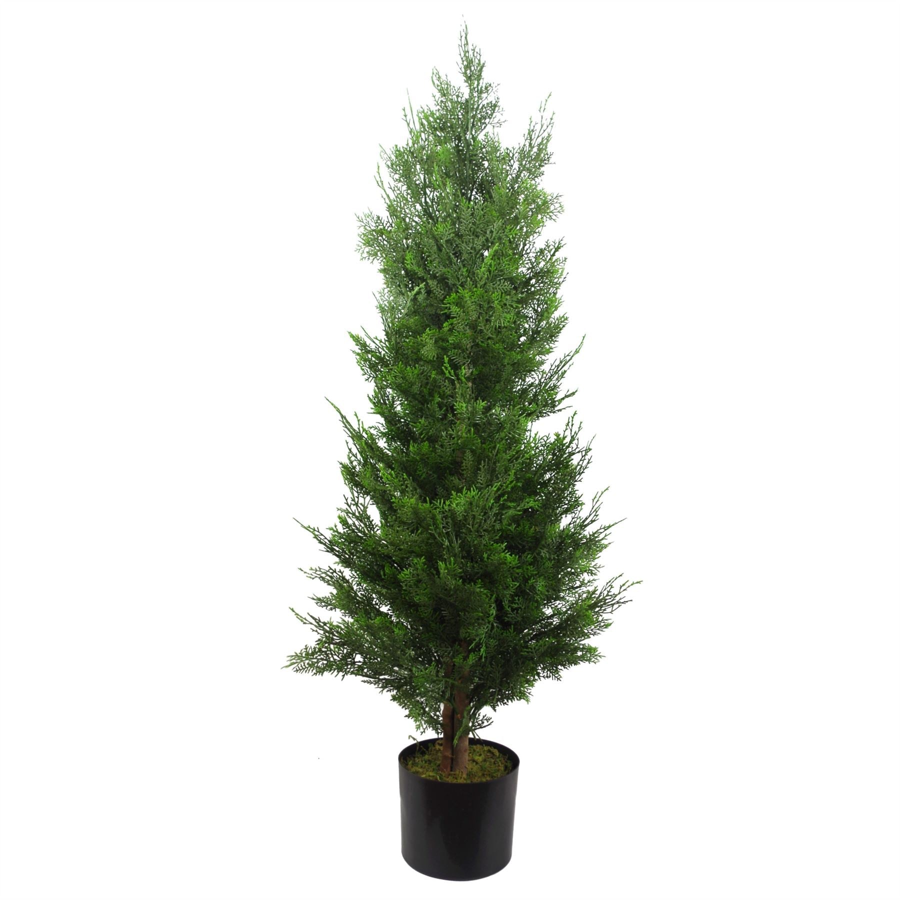 Cypress Cedar Topiary Tree Artificial 120cm Plant-0