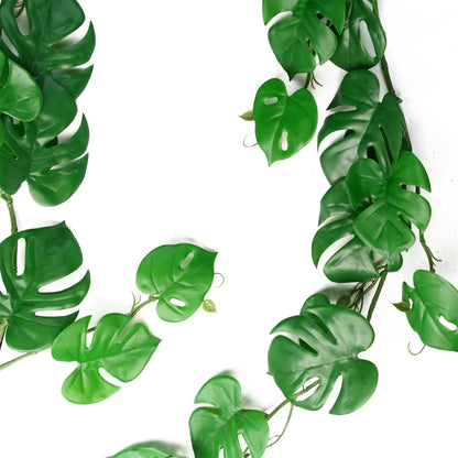 Artificial Hanging Plant Monstera Plant Pack x 6-4