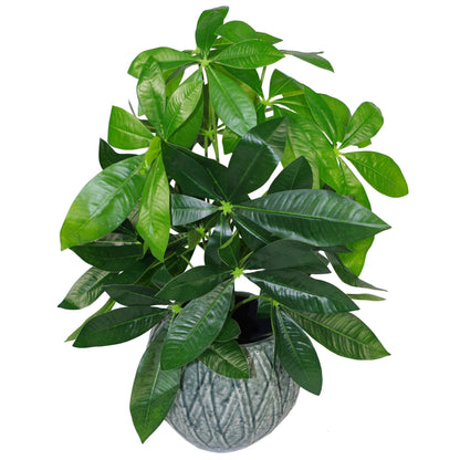 Artificial Foliage Plant Pot 50cm Artificial Money Tree Plants-0