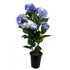 Artificial Large Hydrangea Plant Bush Blue-0