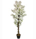 Artificial Blossom Tree White 150cm Fully-0