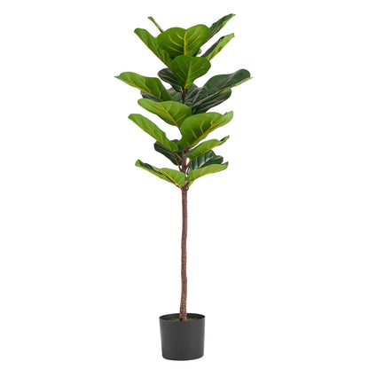 Large Fiddle Fig Tree Artificial 120cm Premium Plant-0