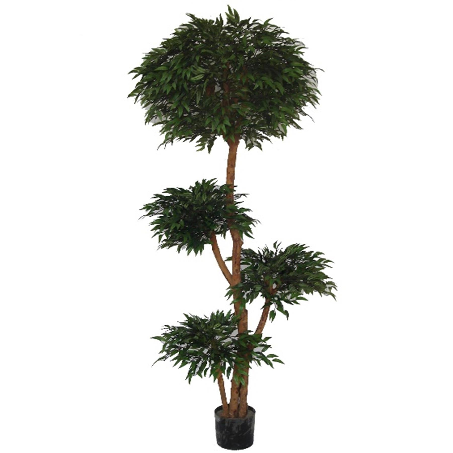 180cm Fire Retardant Ruscus Tree With 4173 Leaves-0