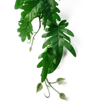 Artificial Hanging Plant Philodendron Leaf Plant-2