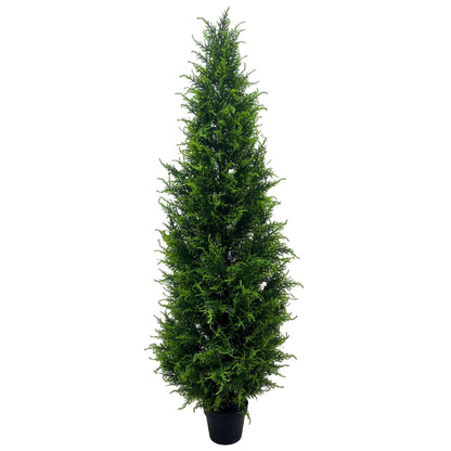 UV Resistant Outdoor 150cm Cypress Cedar Topiary Tree-0