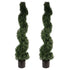 UV Resistant Boxwood Tree Spiral Topiary-0