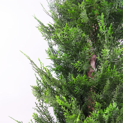 Cypress Cedar Topiary Tree Artificial 120cm Plant-3