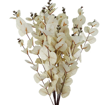 Artificial Foliage White Eucalyptus Foliage Stem 80cm-0