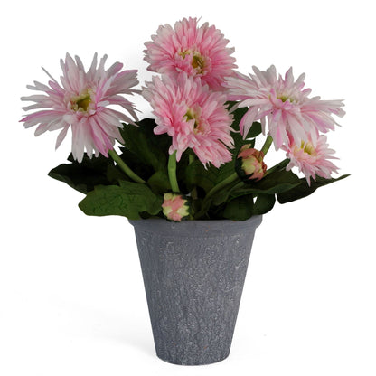 Pink Daisy Flowers Plant Plant Artificial-0