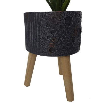 Black Lunar Planter | Best Lunar Planter | Everlasting Greenery Co