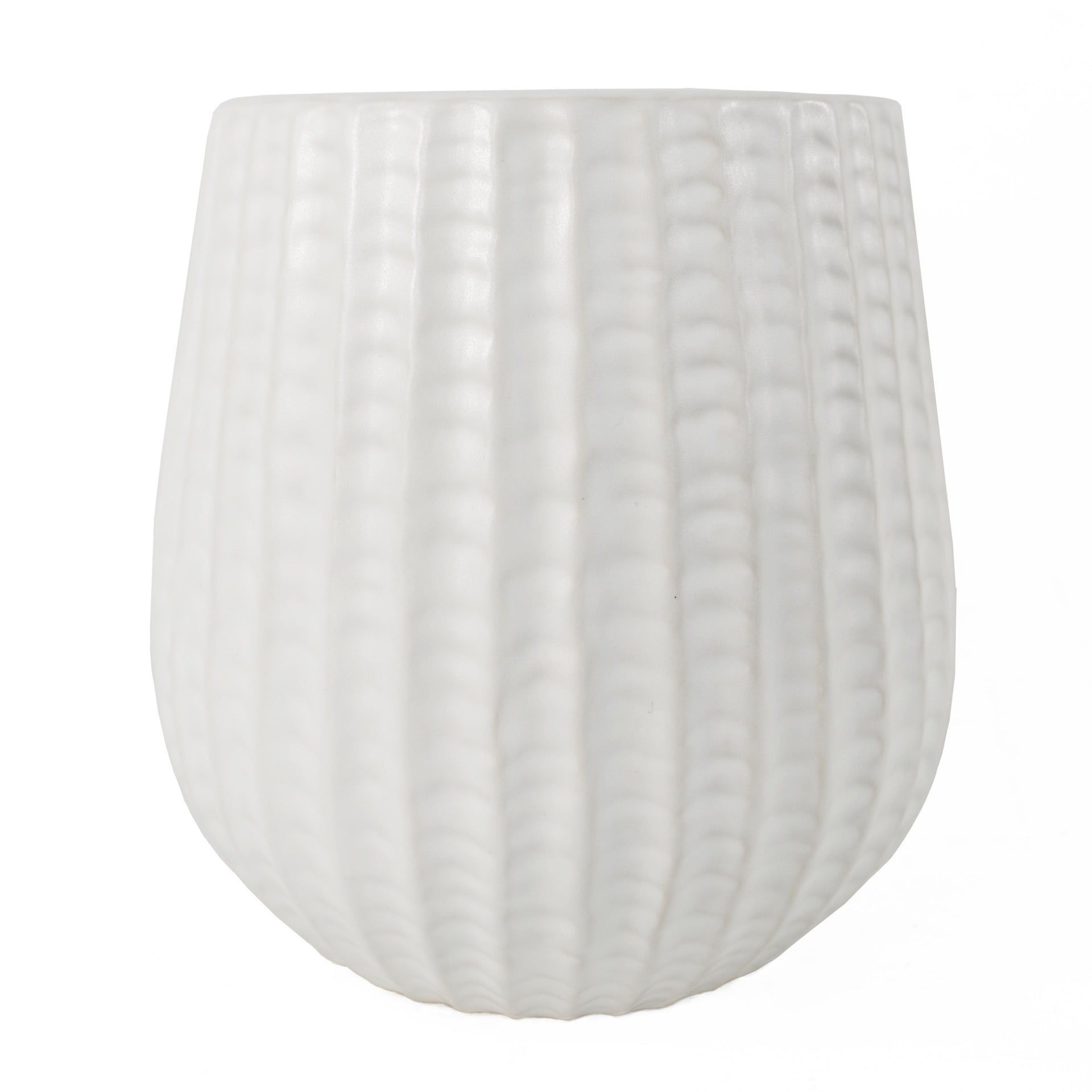 White Ceramic Planter | White Ceramic Pot | Everlasting Greenery Co