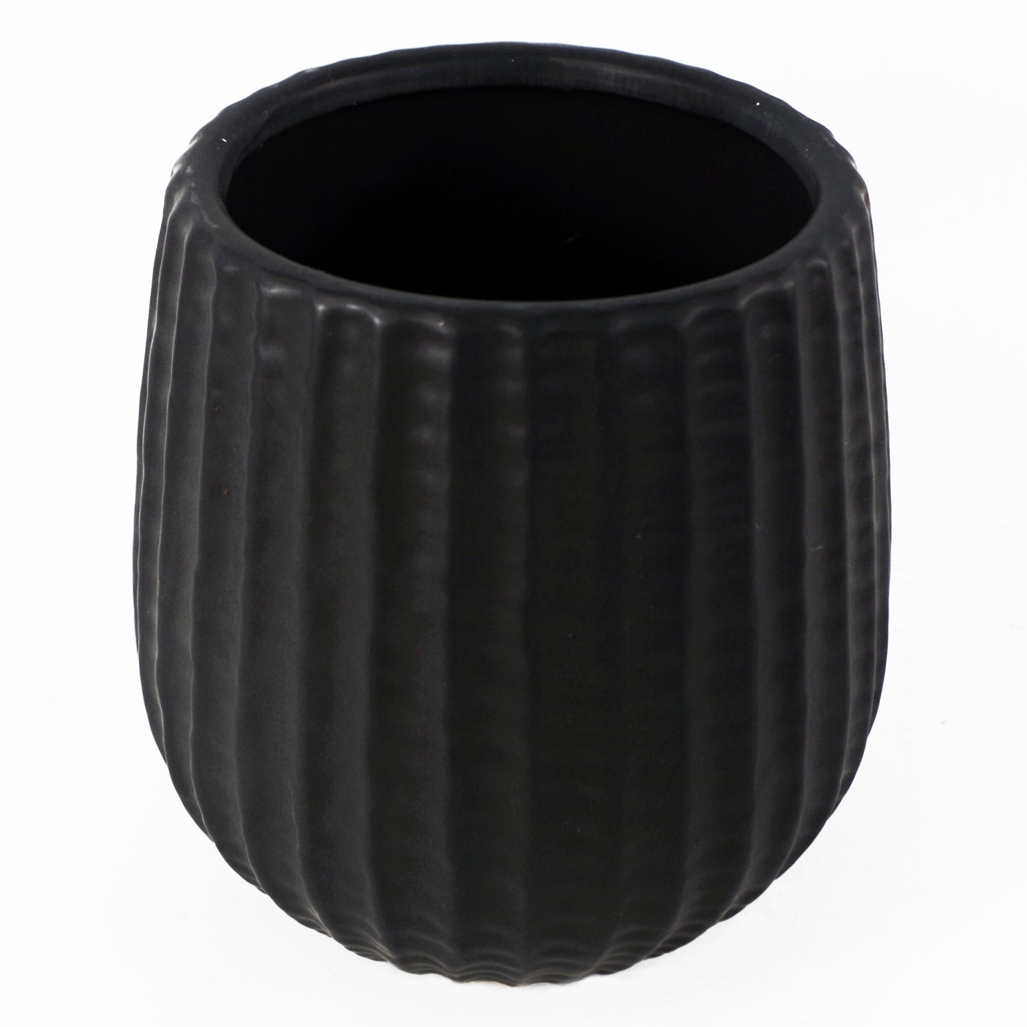 Black Ceramic Planter | Ceramic Planter | Everlasting Greenery Co.