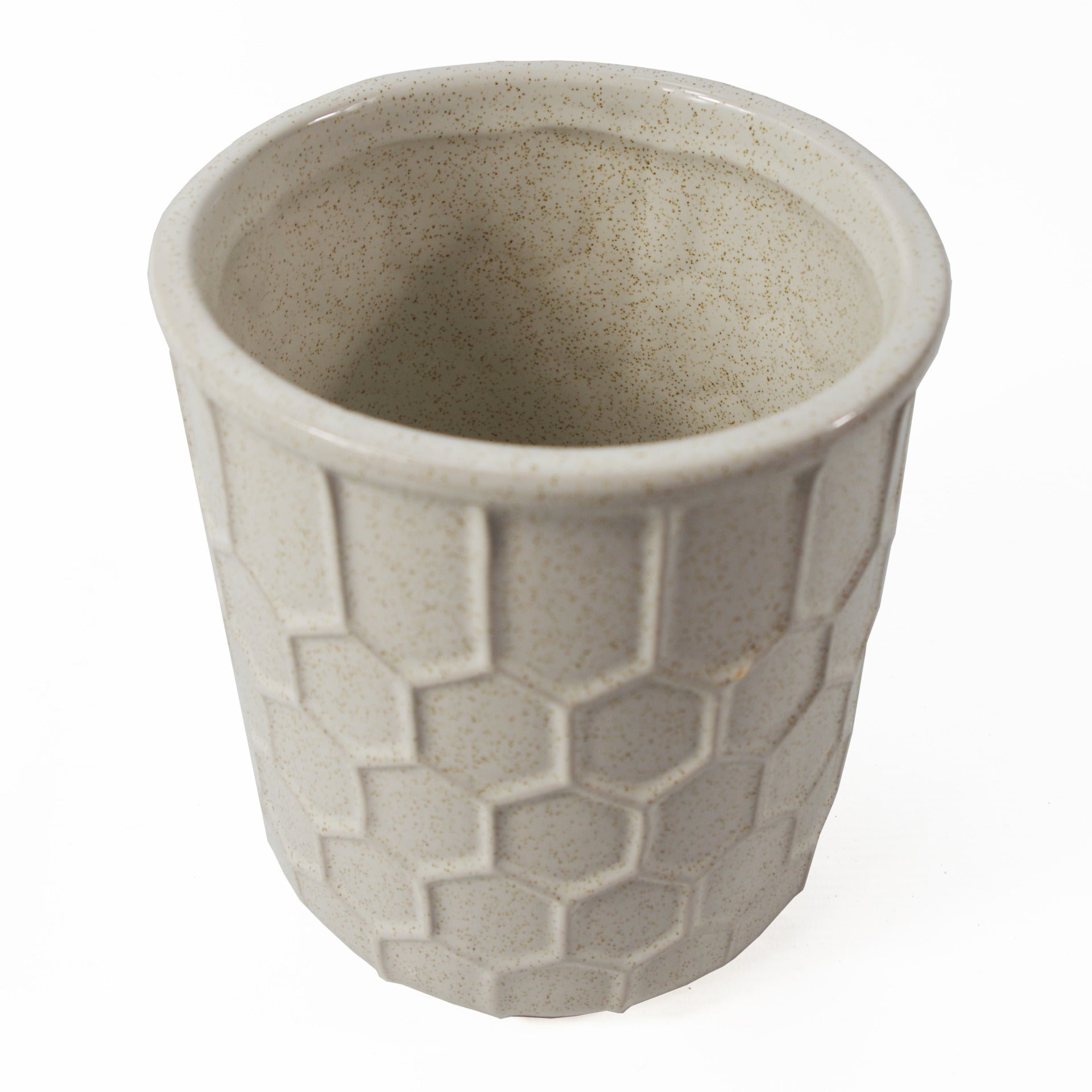 Honeycomb Ceramic Planter | Honeycomb Pot | Everlasting Greenery Co