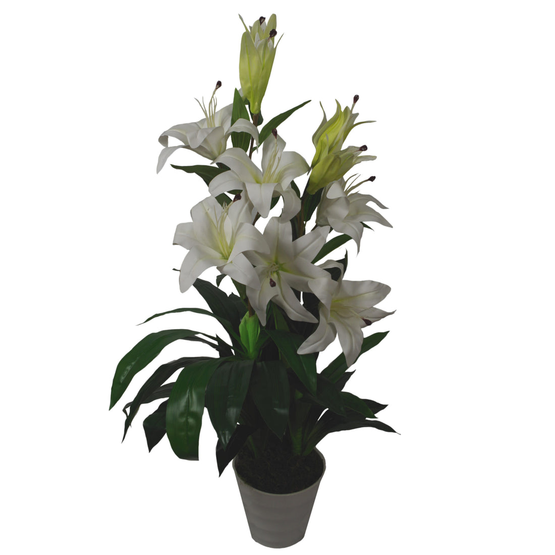 Artificial Lily Plant | Fake Lily Plant | Everlasting Greenery Co.