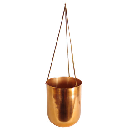 Hanging Copper Planter | Hanging Plants | Everlasting Greenery Co