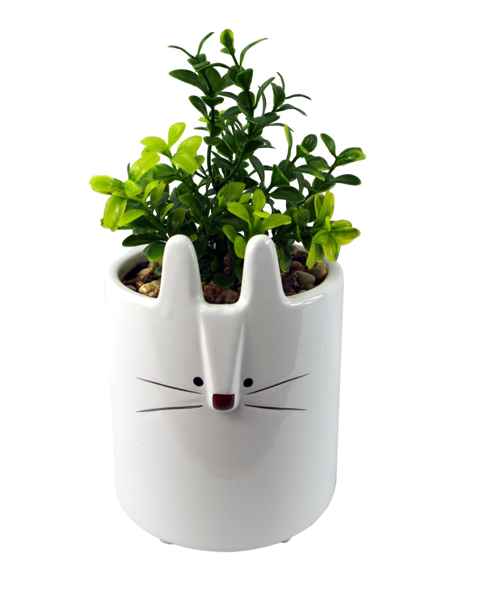 White Rabbit Planter | Best Rabbit Planter | Everlasting Greenery Co