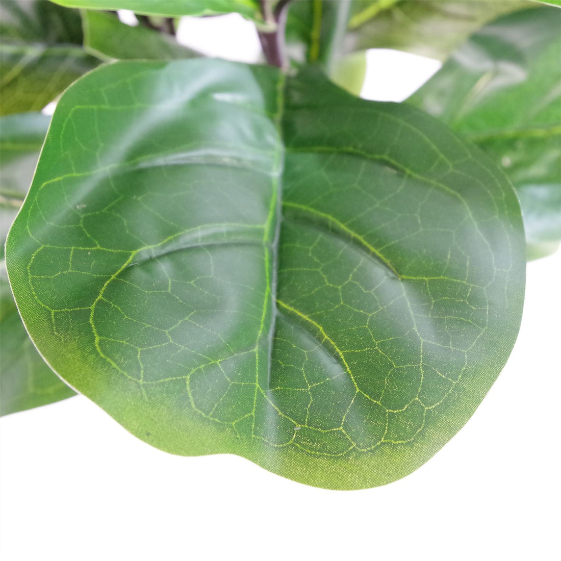 Leaf Artificial Plant Ficus Fig Tree 4ft-1