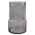 Glass Vase Grey Smoke Glass Vase 26cm-0