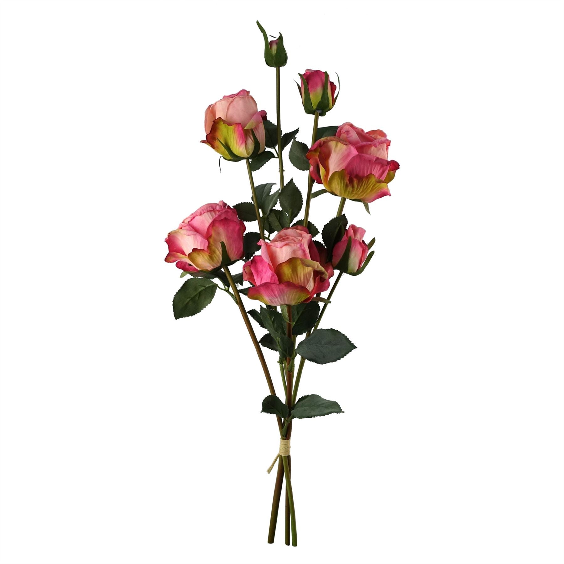Pink Rose Artificial Flowers-1