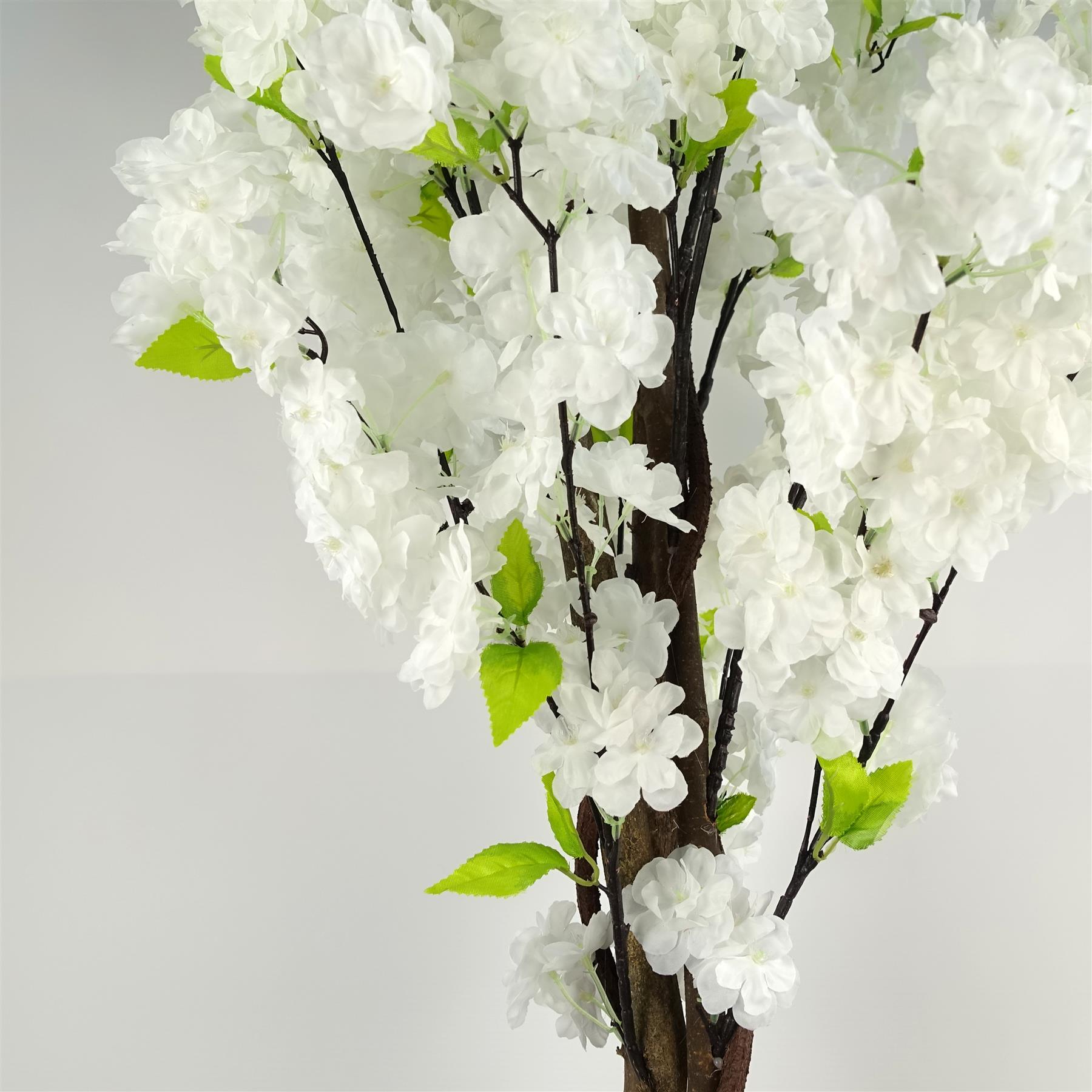 Artificial Blossom Tree White 150cm Fully-2