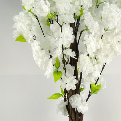 Artificial Blossom Tree White 150cm Fully-2