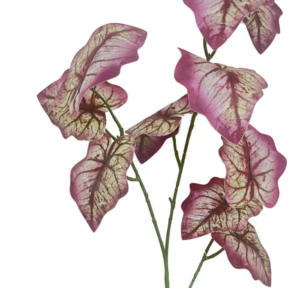 Pack of 6 x 85cm Artificial Purple Leaf Foliage-4