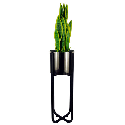 Black Planter Planter not included 62cm x 18cm-1