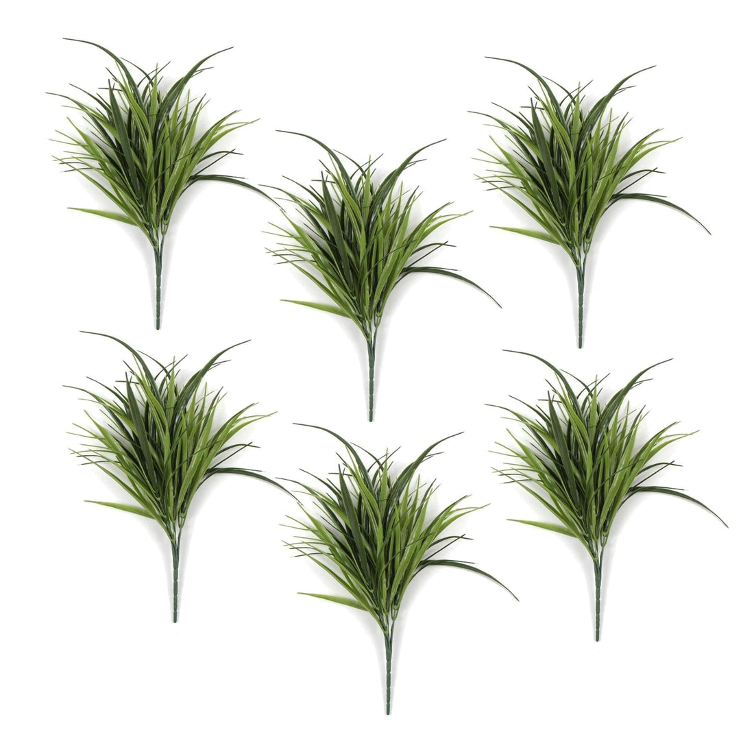 Pack of 6 x 30cm Fire Resistant Artificial Grass Stem-0