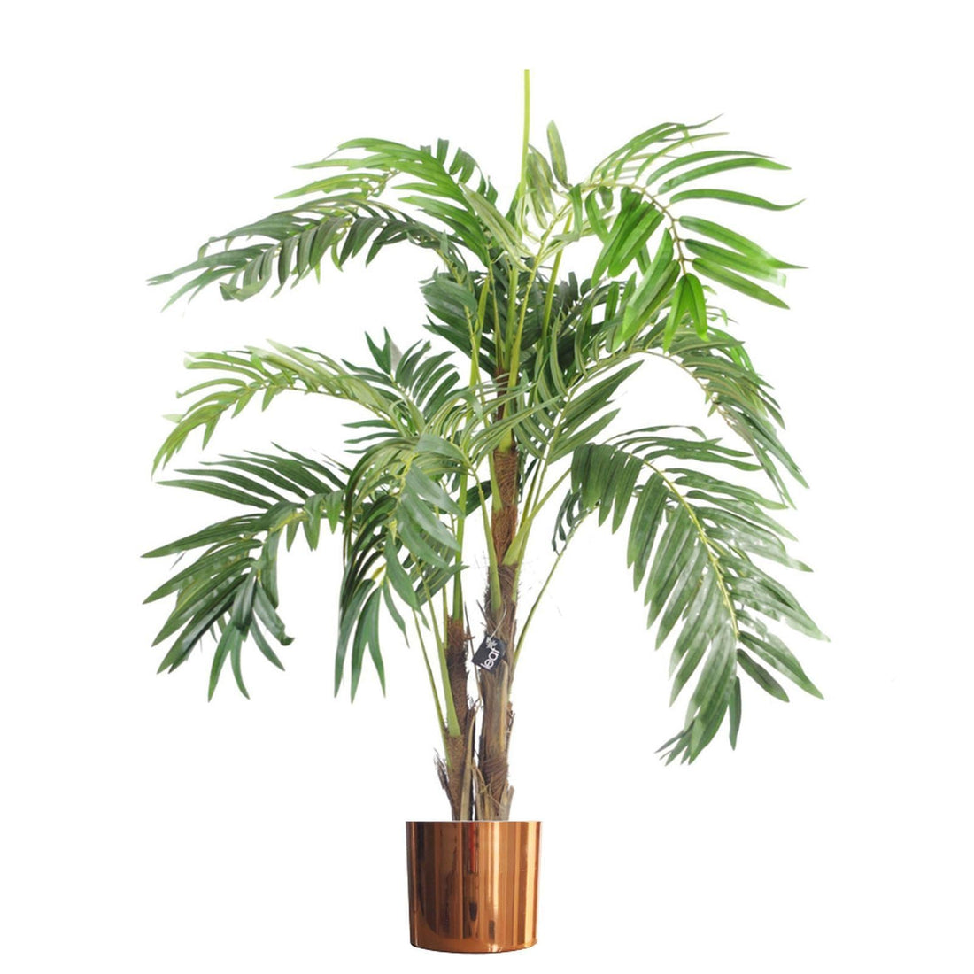 Artificial Palm Tree 120cm Luxury Copper Planter-0