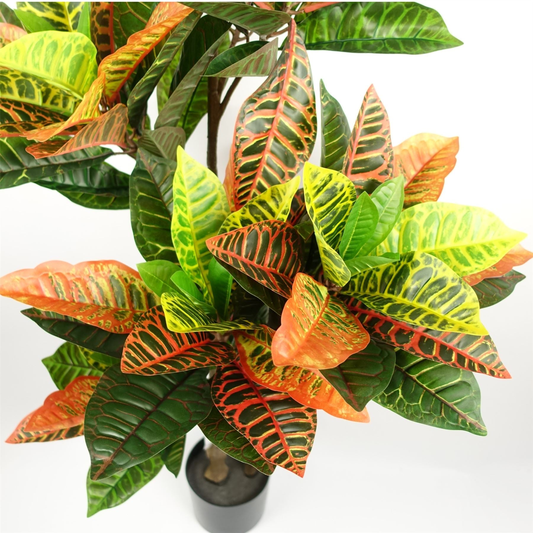 Artificial Tree Orange Yellow Codiaeum Tropical Large Botanik-2